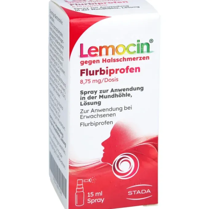 LEMOCIN Flurbiprofen 8,75mg/Dosis Spray Anw.Mundhöhle 15 ml