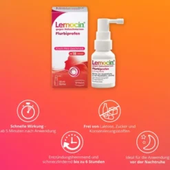 LEMOCIN Flurbiprofen 8,75mg/Dosis Spray Anw.Mundhöhle 15 ml