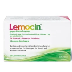 LEMOCIN gegen Halsschmerzen Lutschtabletten 50 St