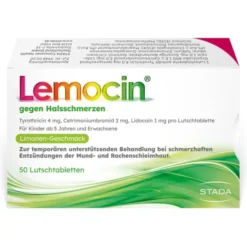LEMOCIN gegen Halsschmerzen Lutschtabletten 50 St