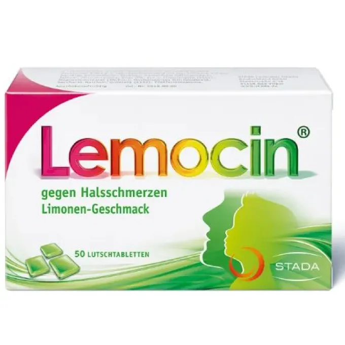 LEMOCIN gegen Halsschmerzen Lutschtabletten 50 St