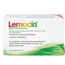 LEMOCIN gegen Halsschmerzen Lutschtabletten 50 St
