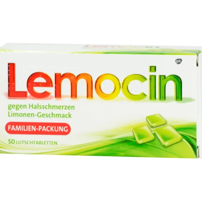 LEMOCIN gegen Halsschmerzen Lutschtabletten 50 St