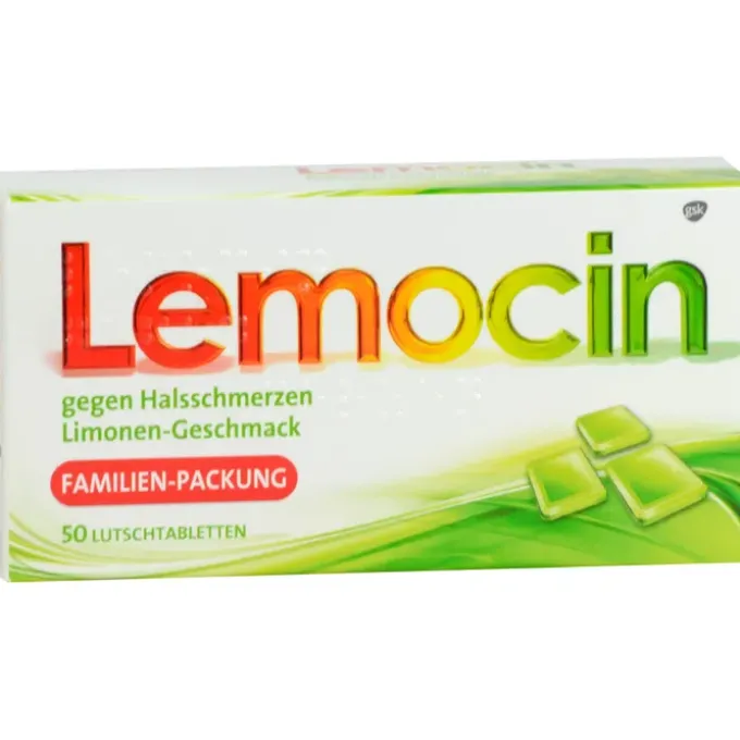LEMOCIN gegen Halsschmerzen Lutschtabletten 50 St