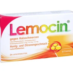 LEMOCIN gegen Halsschmerzen Honig-u.Zitroneng.Lut. 24 St
