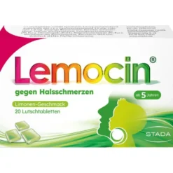 LEMOCIN gegen Halsschmerzen Lutschtabletten 20 St