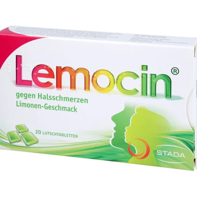 LEMOCIN gegen Halsschmerzen Lutschtabletten 20 St