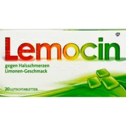 LEMOCIN gegen Halsschmerzen Lutschtabletten 20 St