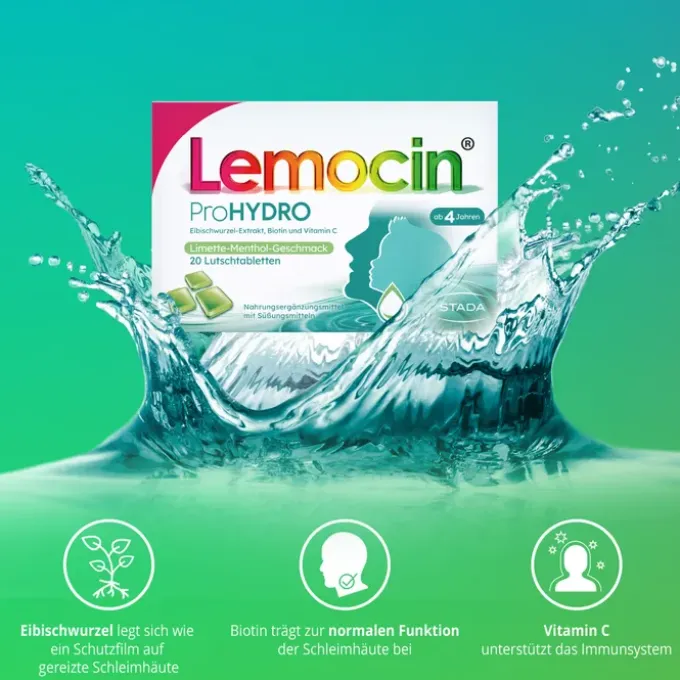 LEMOCIN ProHydro Lutschtabletten 20 Stück