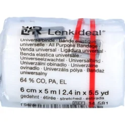 LENKIDEAL Idealb.6 cmx5 m weiß m.Verbandkl.einz. 1 St