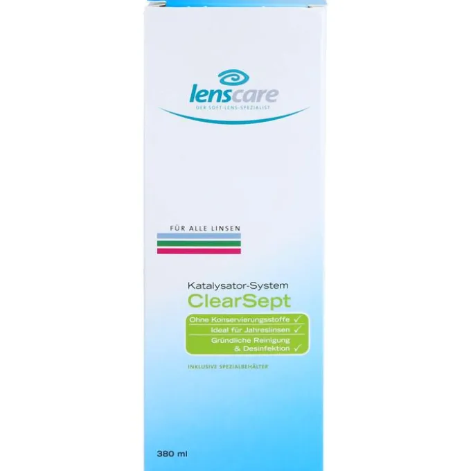 LENSCARE ClearSept 380 ml+Behälter 1 Stück