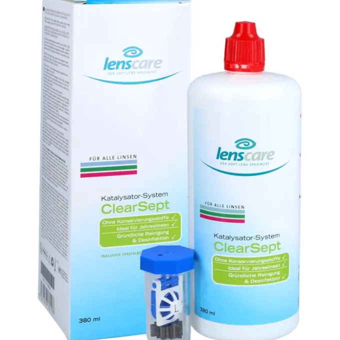 LENSCARE ClearSept 380 ml+Behälter 1 Stück