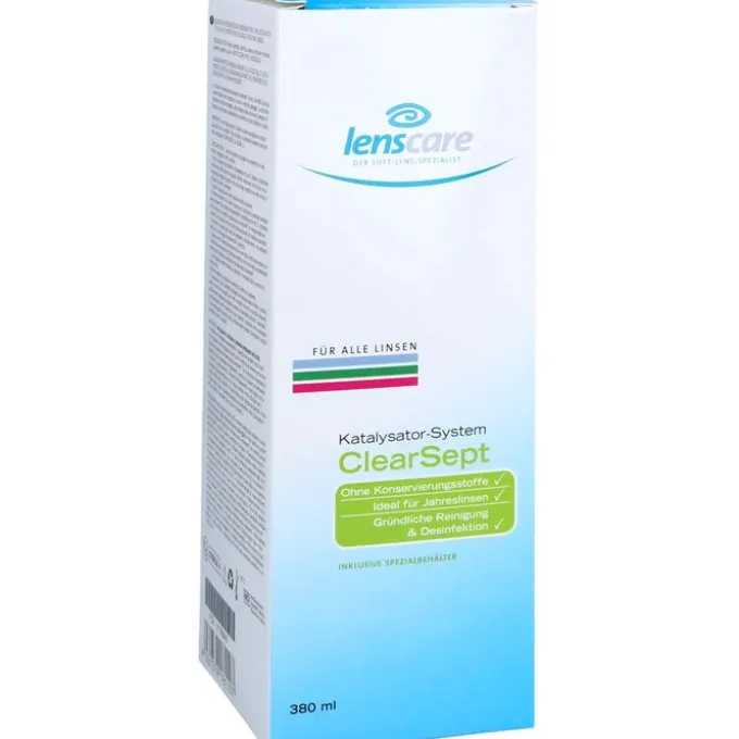 LENSCARE ClearSept 380 ml+Behälter 1 Stück