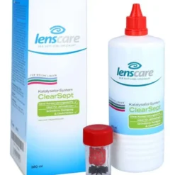 LENSCARE ClearSept 380 ml+Behälter 1 Stück