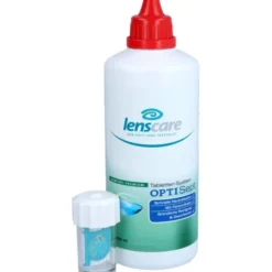 LENSCARE OptiSept Kombip.350 ml+45 Tabl.+1 Beh. 1 P
