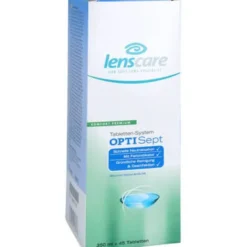 LENSCARE OptiSept Kombip.350 ml+45 Tabl.+1 Beh. 1 P