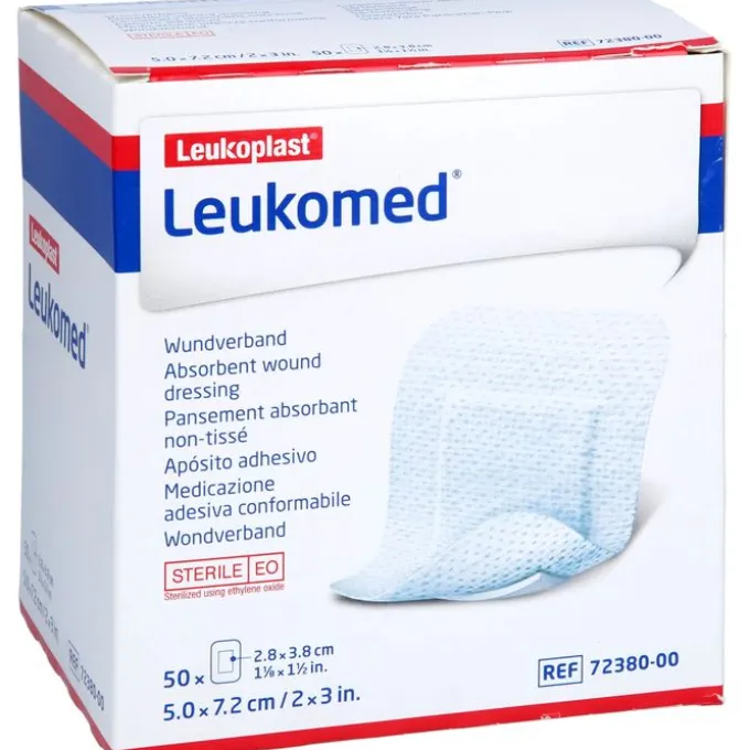 LEUKOMED sterile Pflaster 5x7,2 cm 50 St