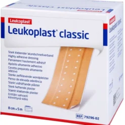 LEUKOPLAST Classic Pflaster 8 cmx5 m Rolle 1 St