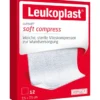 LEUKOPLAST Cutisoft Vlieskompr.steril 7,5x7,5 cm 12 St