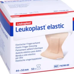 LEUKOPLAST Elastic Fingerkuppenpflaster 44x50 mm 50 St
