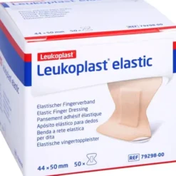 LEUKOPLAST Elastic Fingerkuppenpflaster 44x50 mm 50 St