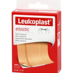 LEUKOPLAST Elastic Pflaster 6 cmx1 m 1 St