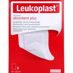 LEUKOPLAST Leukomed steril 8x10 cm Wundauflage 5 St