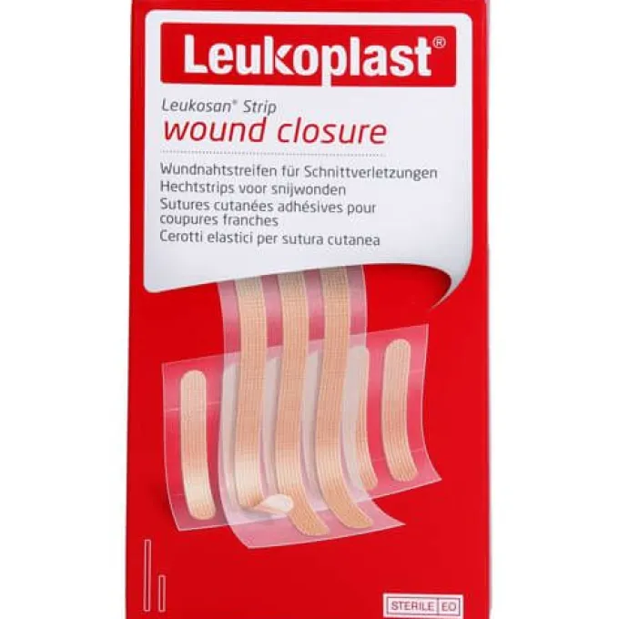 LEUKOPLAST Leukosan Strip steril 6x38 mm/6x75 mm 9 St