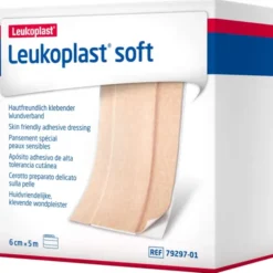 LEUKOPLAST soft Pflaster 6 cmx5 m Rolle 1 St