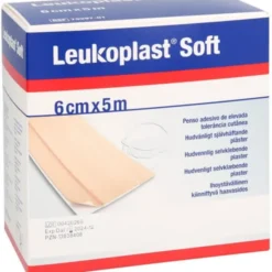 LEUKOPLAST soft Pflaster 6 cmx5 m Rolle 1 St
