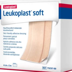 LEUKOPLAST soft Pflaster 4 cmx5 m Rolle 1 St