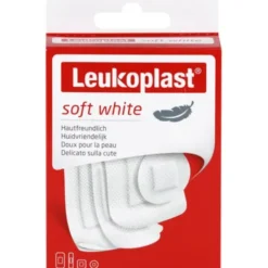 LEUKOPLAST soft white Str.19x72/D.25/38x72/38x38mm 30 St