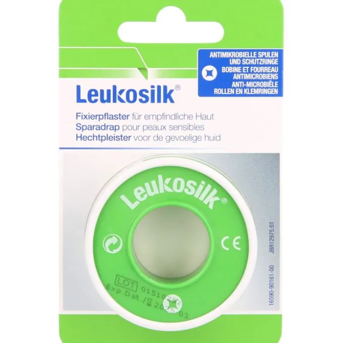 LEUKOSILK 1,25 cmx5 m Blisterkarte 1 St