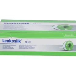 LEUKOSILK 2,5 cmx5 m 12 St