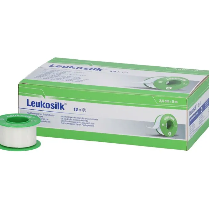 LEUKOSILK 2,5 cmx5 m 12 St