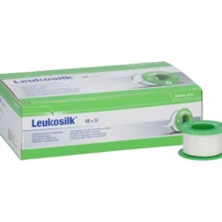 LEUKOSILK 2,5 cmx5 m 12 St