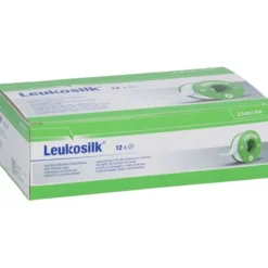 LEUKOSILK 2,5 cmx5 m 12 St