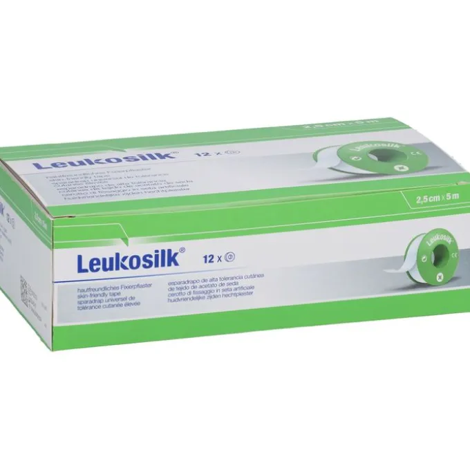 LEUKOSILK 2,5 cmx5 m 12 St