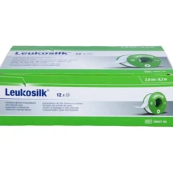 LEUKOSILK 2,5 cmx9,2 m 12 St