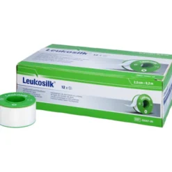 LEUKOSILK 2,5 cmx9,2 m 12 St