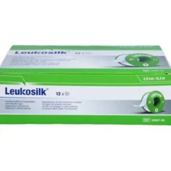 LEUKOSILK 2,5 cmx9,2 m 12 St