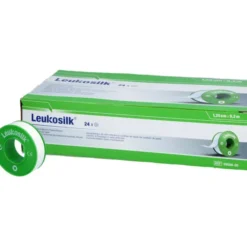 LEUKOSILK 1,25 cmx9,2 m 24 St