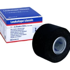 LEUKOTAPE Classic 3,75 cmx10 m schwarz 1 St
