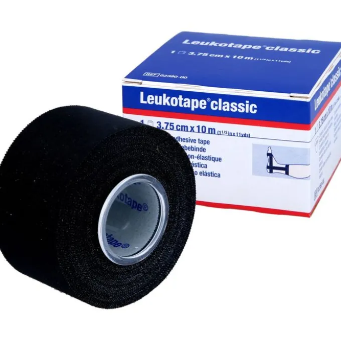 LEUKOTAPE Classic 3,75 cmx10 m schwarz 1 St