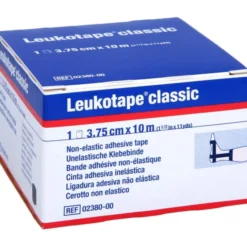LEUKOTAPE Classic 3,75 cmx10 m schwarz 1 St