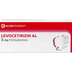 Levocetirizin AL 5 mg Filmtabletten bei Heuschnupfen 20 St