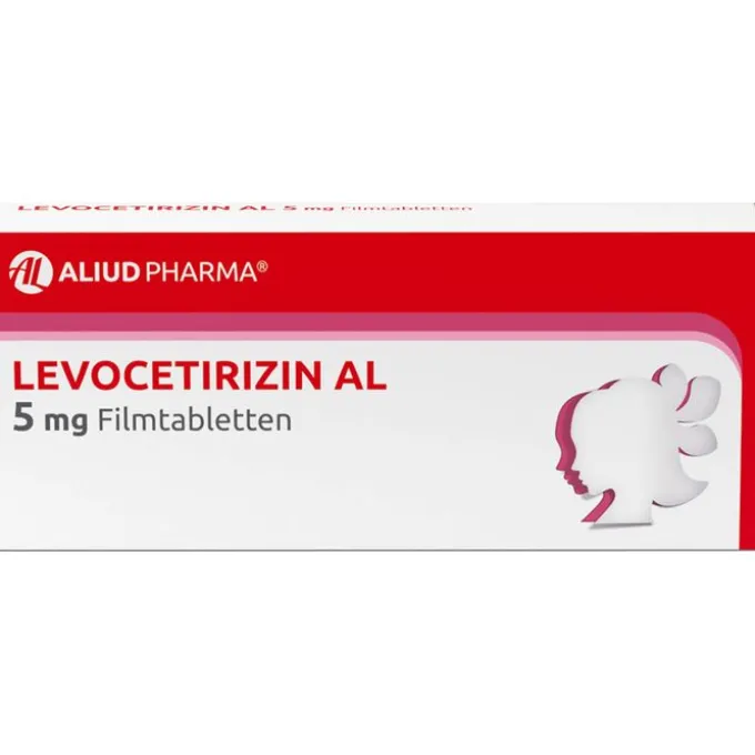 Levocetirizin AL 5 mg Filmtabletten bei Heuschnupfen 20 St