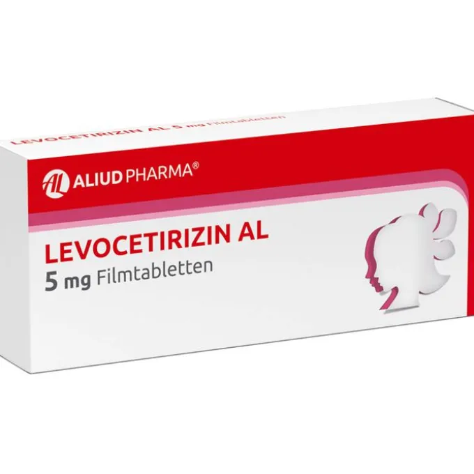 Levocetirizin AL 5 mg Filmtabletten bei Heuschnupfen 20 St