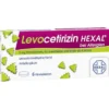LEVOCETIRIZIN HEXAL bei Allergien 5 mg Filmtabl. 6 St