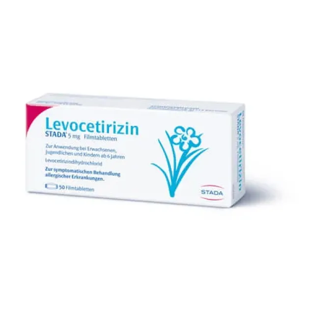 LEVOCETIRIZIN STADA 5 mg Filmtabletten 50 St
